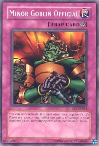 Image for Minor Goblin Official (Pharaoh's Servant (Worldwide English)) (PSV-EN052) - YuGiOh