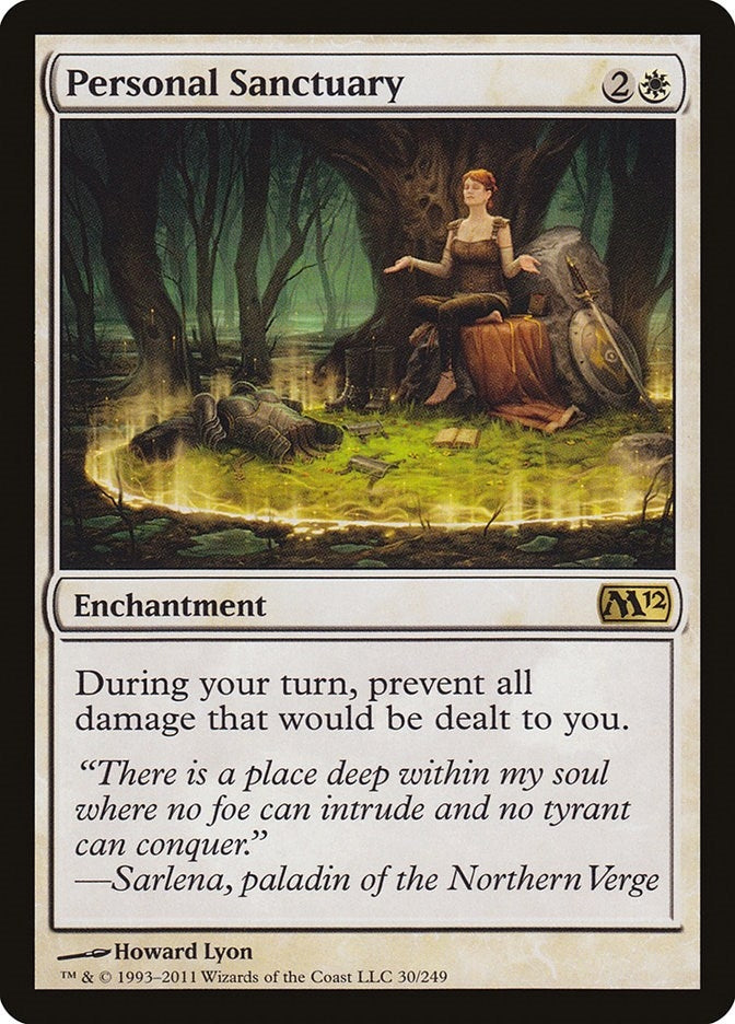 Image for Personal Sanctuary (Magic 2012 (M12)) (30) - Magic: The Gathering