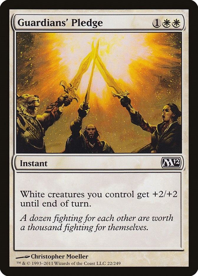 Image for Guardians' Pledge (Magic 2012 (M12)) (22) - Magic: The Gathering