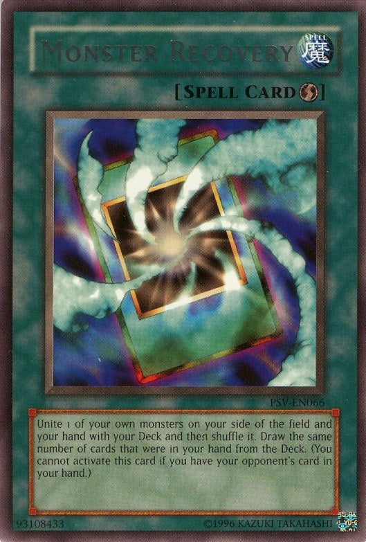 Image for Monster Recovery (Pharaoh's Servant (Worldwide English)) (PSV-EN066) - YuGiOh