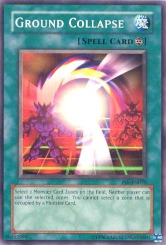 Image for Ground Collapse (Pharaoh's Servant (Worldwide English)) (PSV-EN070) - YuGiOh