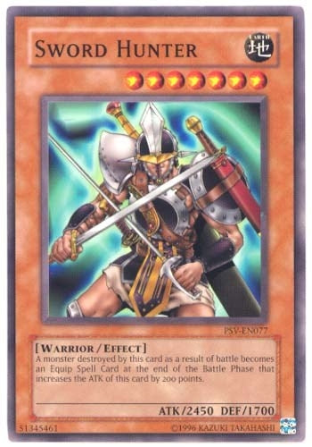 Image for Sword Hunter (Pharaoh's Servant (Worldwide English)) (PSV-EN077) - YuGiOh