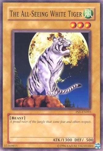 Image for The All-Seeing White Tiger (Pharaoh's Servant (Worldwide English)) (PSV-EN093) - YuGiOh