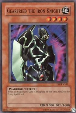 Image for Gearfried the Iron Knight (Pharaoh's Servant (Worldwide English)) (PSV-EN101) - YuGiOh