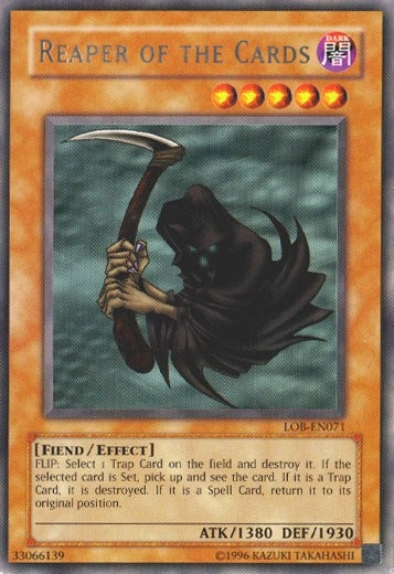 Image for Reaper of the Cards (Legend of Blue Eyes White Dragon (Worldwide English)) (LOB-EN071) - YuGiOh