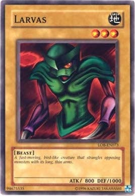 Image for Larvas (Legend of Blue Eyes White Dragon (Worldwide English)) (LOB-EN073) - YuGiOh
