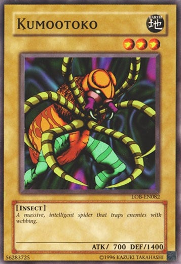 Image for Kumootoko (Legend of Blue Eyes White Dragon (Worldwide English)) (LOB-EN082) - YuGiOh