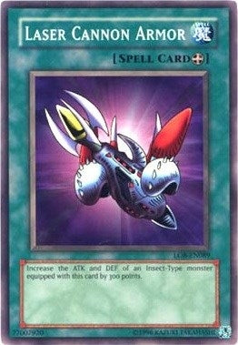 Image for Laser Cannon Armor (Legend of Blue Eyes White Dragon (Worldwide English)) (LOB-EN089) - YuGiOh