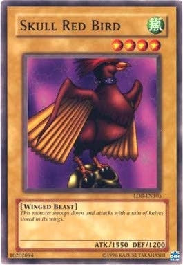 Image for Skull Red Bird (Legend of Blue Eyes White Dragon (Worldwide English)) (LOB-EN105) - YuGiOh