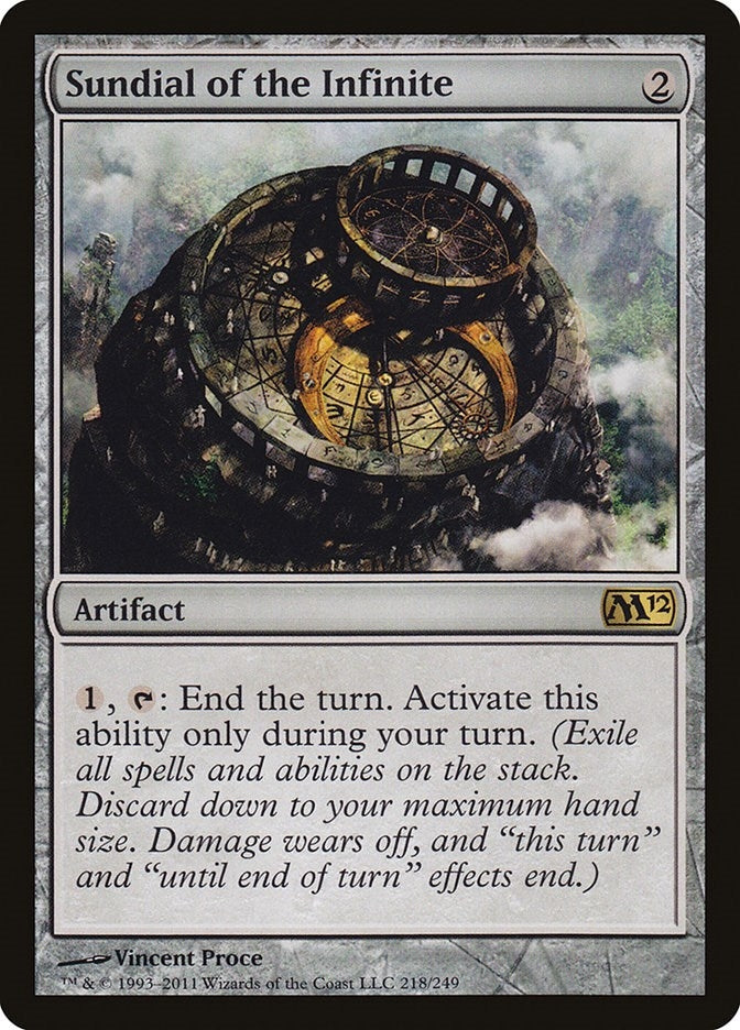 Image for Sundial of the Infinite (Magic 2012 (M12)) (218) - Magic: The Gathering
