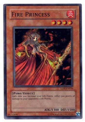 Image for Fire Princess (Labyrinth of Nightmare (Worldwide English)) (LON-EN034) - YuGiOh