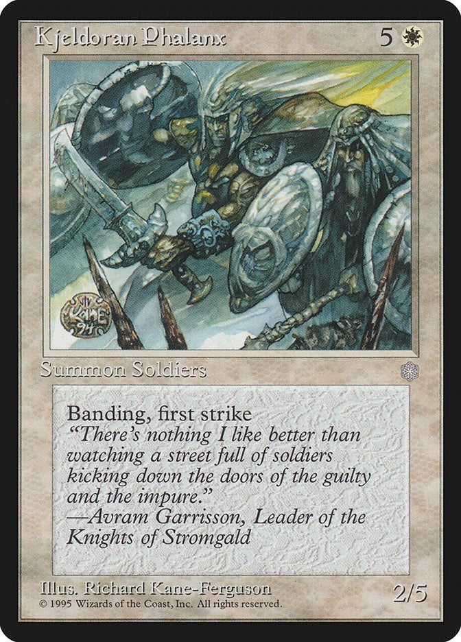 Image for Kjeldoran Phalanx (Ice Age) - Magic: The Gathering