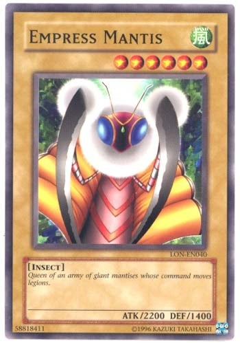 Image for Empress Mantis (Labyrinth of Nightmare (Worldwide English)) (LON-EN040) - YuGiOh