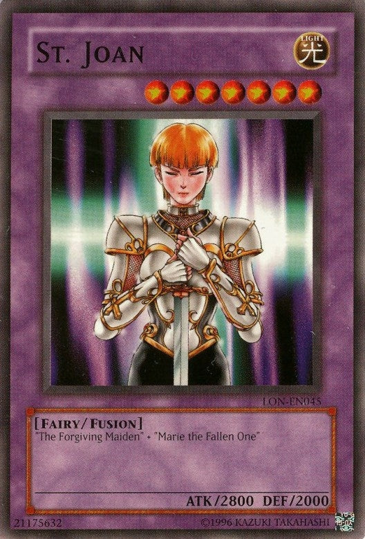 Image for St. Joan (Labyrinth of Nightmare (Worldwide English)) (LON-EN045) - YuGiOh