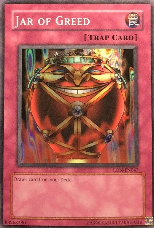 Image for Jar of Greed (Labyrinth of Nightmare (Worldwide English)) (LON-EN047) - YuGiOh