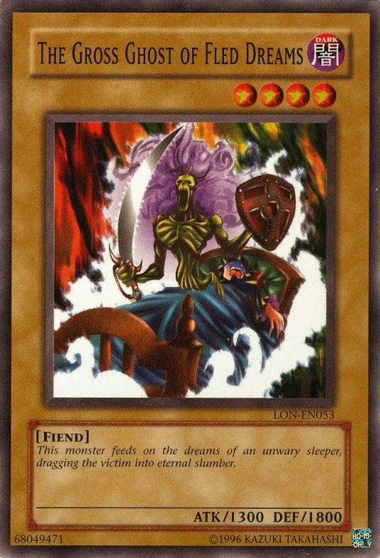 Image for The Gross Ghost of Fled Dreams (Labyrinth of Nightmare (Worldwide English)) (LON-EN053) - YuGiOh