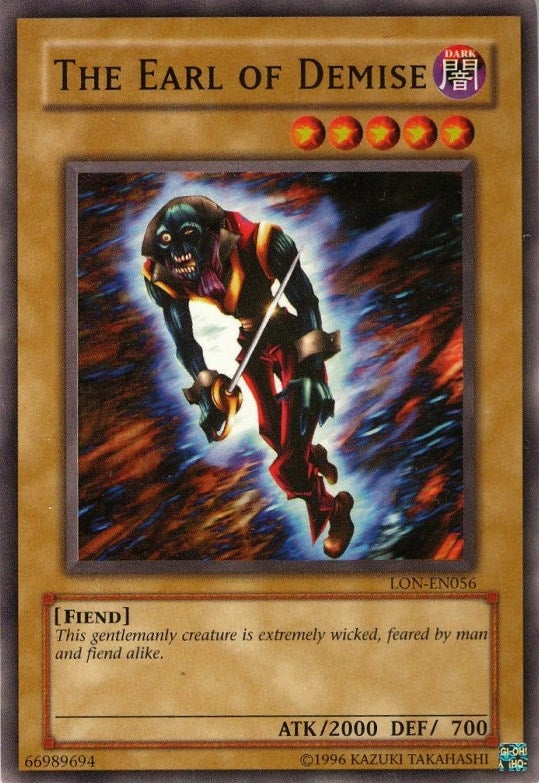 Image for The Earl of Demise (Labyrinth of Nightmare (Worldwide English)) (LON-EN056) - YuGiOh