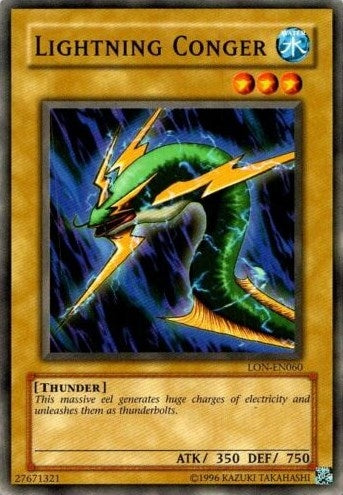 Image for Lightning Conger (Labyrinth of Nightmare (Worldwide English)) (LON-EN060) - YuGiOh