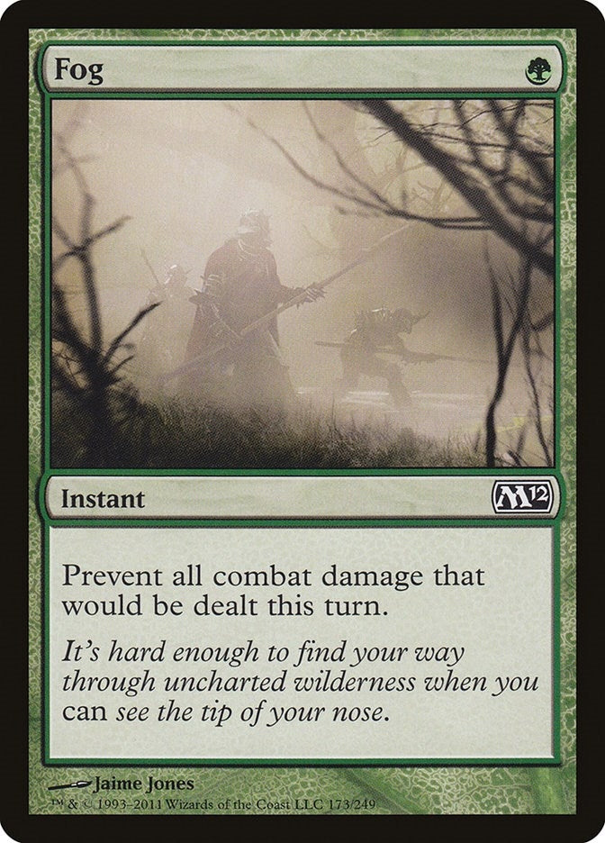 Image for Fog (Magic 2012 (M12)) (173) - Magic: The Gathering