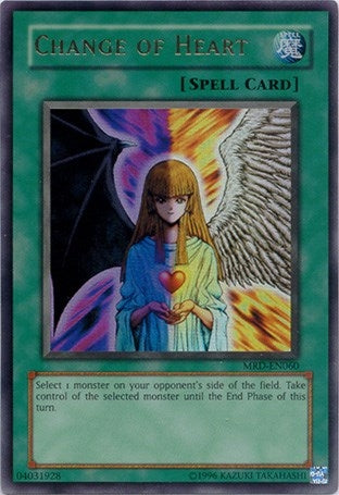 Image for Change of Heart (Metal Raiders (Worldwide English)) (MRD-EN060) - YuGiOh
