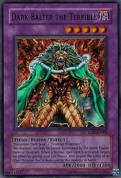 Image for Dark Balter the Terrible (Legacy of Darkness (Worldwide English)) (LOD-EN002) - YuGiOh