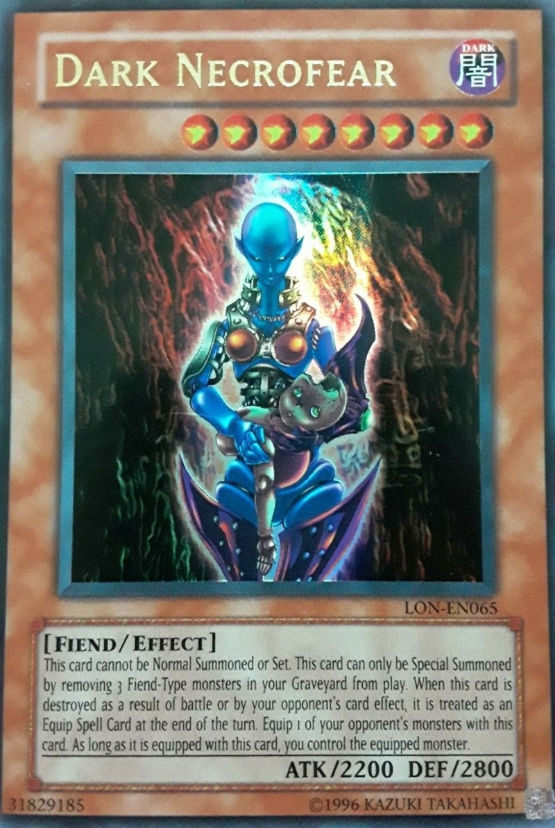 Image for Dark Necrofear (Labyrinth of Nightmare (Worldwide English)) (LON-EN065) - YuGiOh