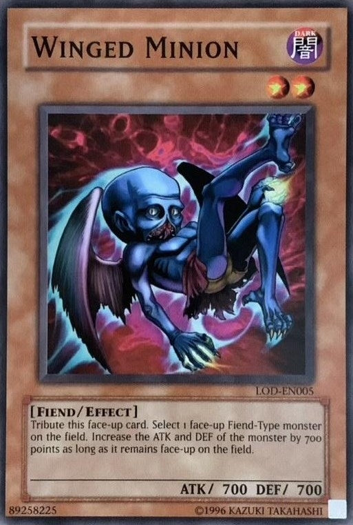 Image for Winged Minion (Legacy of Darkness (Worldwide English)) (LOD-EN005) - YuGiOh