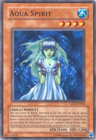 Image for Aqua Spirit (Labyrinth of Nightmare (Worldwide English)) (LON-EN068) - YuGiOh