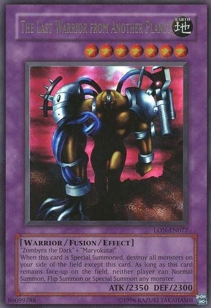 Image for The Last Warrior from Another Planet (Labyrinth of Nightmare (Worldwide English)) (LON-EN077) - YuGiOh