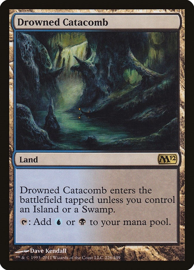 Image for Drowned Catacomb (Magic 2012 (M12)) (226) - Magic: The Gathering