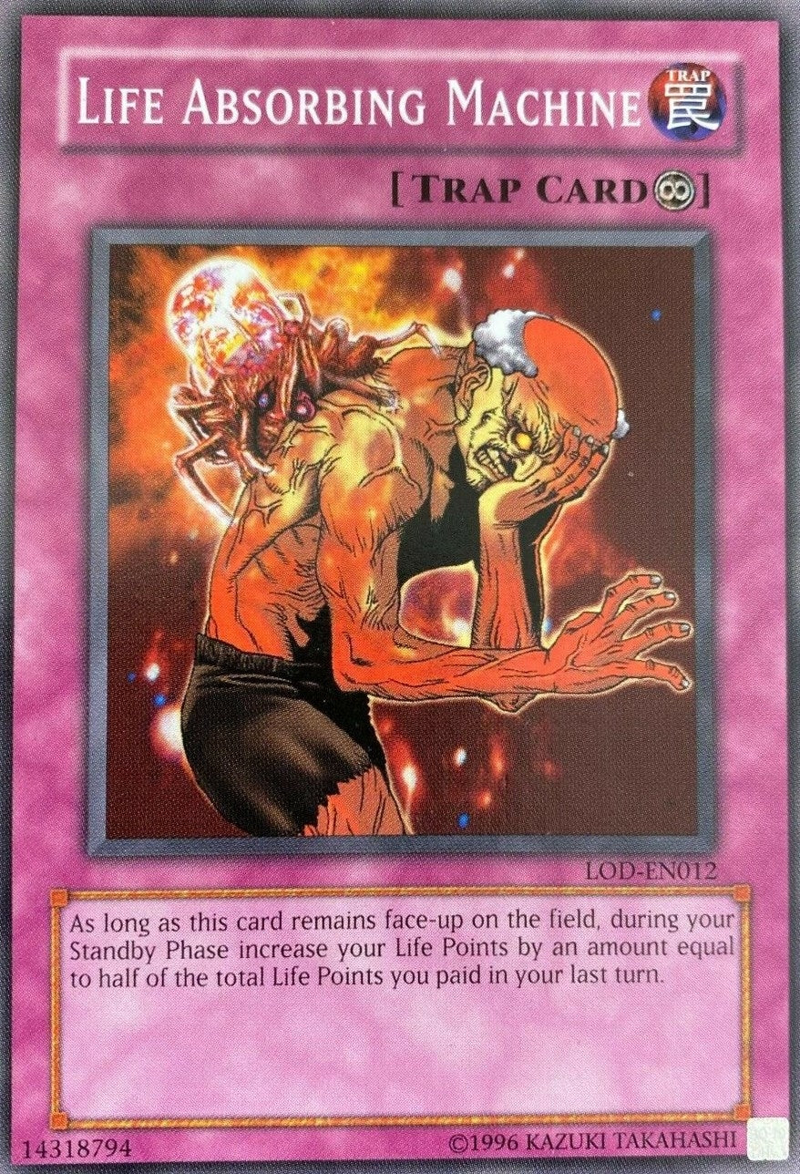 Image for Life Absorbing Machine (Legacy of Darkness (Worldwide English)) (LOD-EN012) - YuGiOh