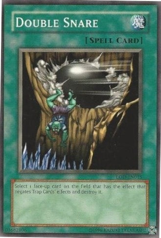 Image for Double Snare (Legacy of Darkness (Worldwide English)) (LOD-EN015) - YuGiOh