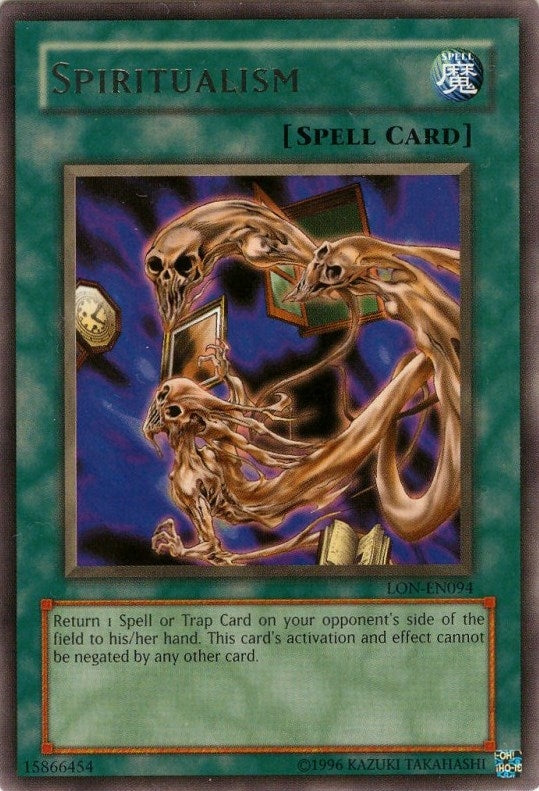Image for Spiritualism (Labyrinth of Nightmare (Worldwide English)) (LON-EN094) - YuGiOh