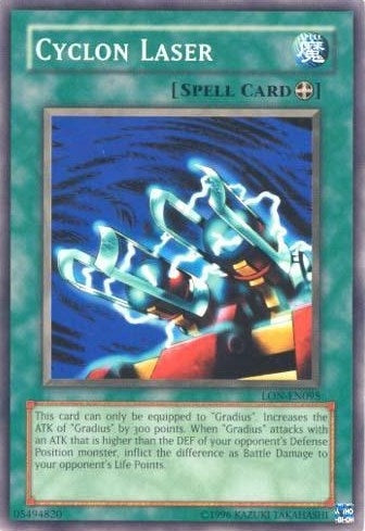 Image for Cyclon Laser (Labyrinth of Nightmare (Worldwide English)) (LON-EN095) - YuGiOh