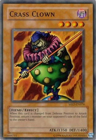 Image for Crass Clown (Metal Raiders (Worldwide English)) (MRD-EN078) - YuGiOh