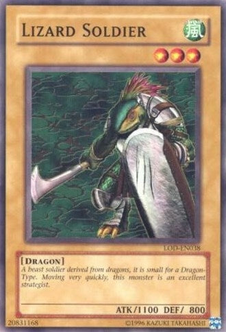 Image for Lizard Soldier (Legacy of Darkness (Worldwide English)) (LOD-EN038) - YuGiOh