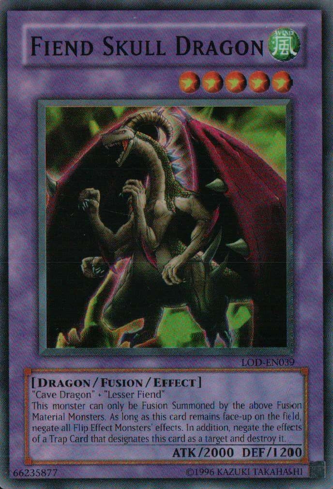 Image for Fiend Skull Dragon (Legacy of Darkness (Worldwide English)) (LOD-EN039) - YuGiOh