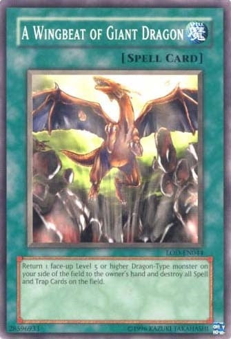 Image for A Wingbeat of Giant Dragon (Legacy of Darkness (Worldwide English)) (LOD-EN044) - YuGiOh