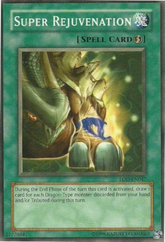 Image for Super Rejuvenation (Legacy of Darkness (Worldwide English)) (LOD-EN047) - YuGiOh