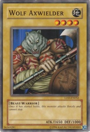 Image for Wolf Axwielder (Legacy of Darkness (Worldwide English)) (LOD-EN052) - YuGiOh