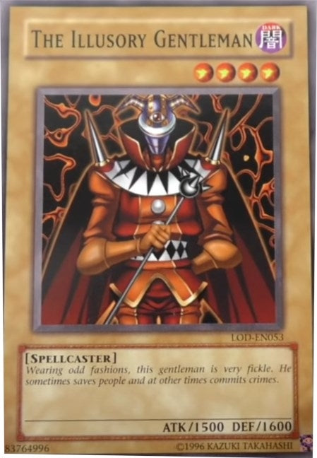 Image for The Illusory Gentleman (Legacy of Darkness (Worldwide English)) (LOD-EN053) - YuGiOh