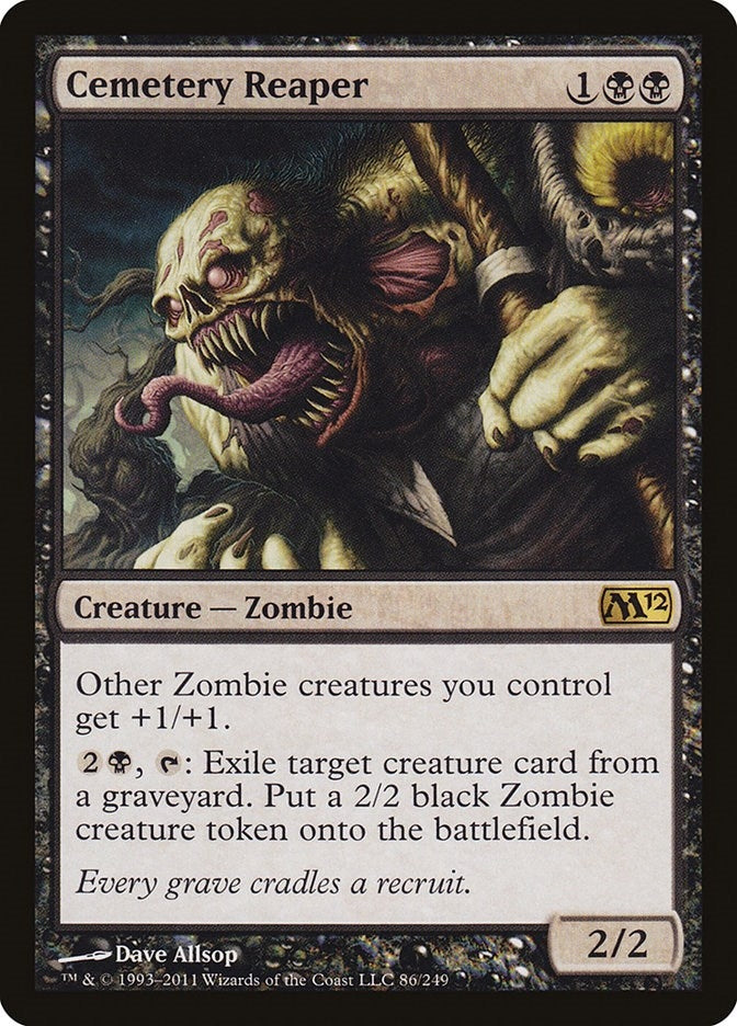 Image for Cemetery Reaper (Magic 2012 (M12)) (86) - Magic: The Gathering