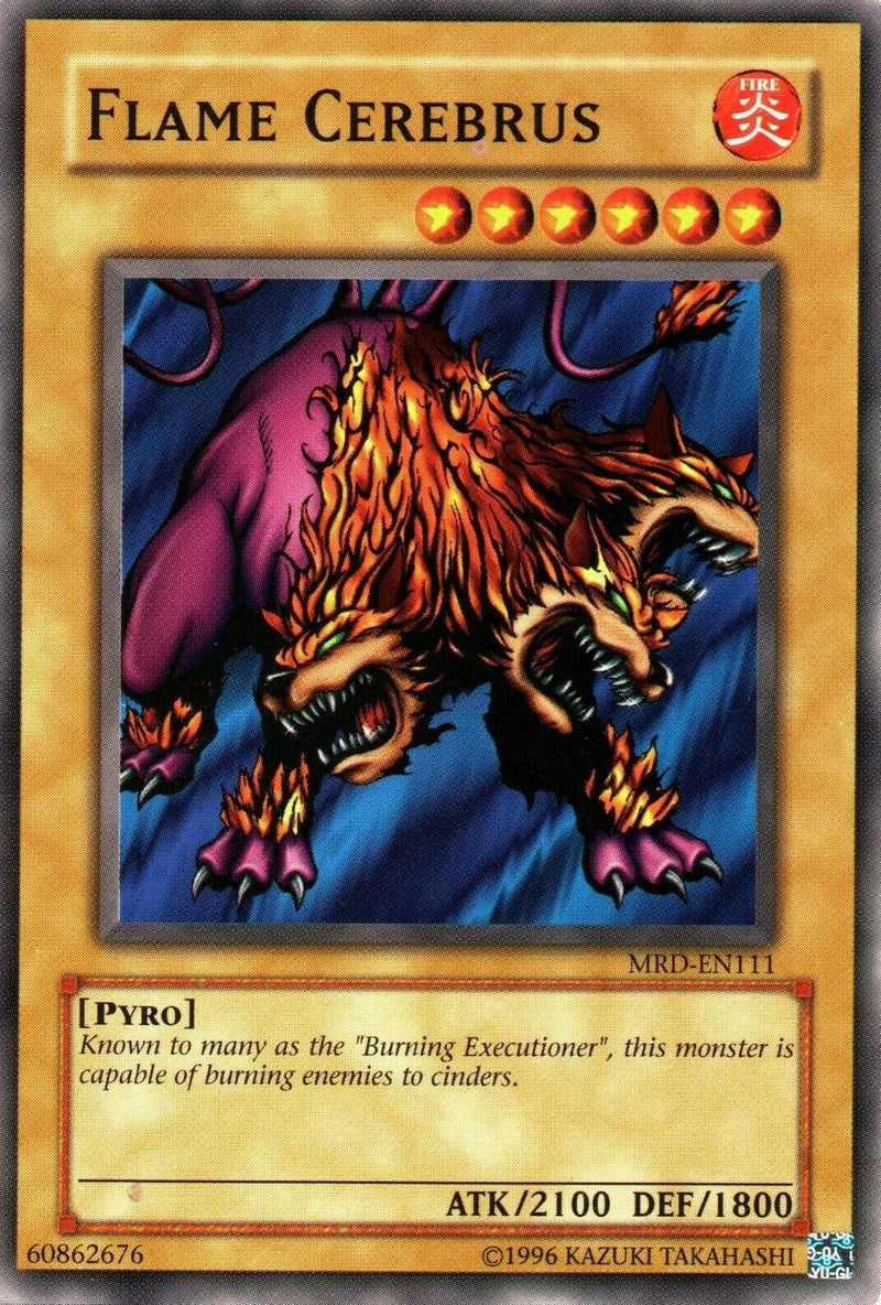 Image for Flame Cerebrus (Metal Raiders (Worldwide English)) (MRD-EN111) - YuGiOh