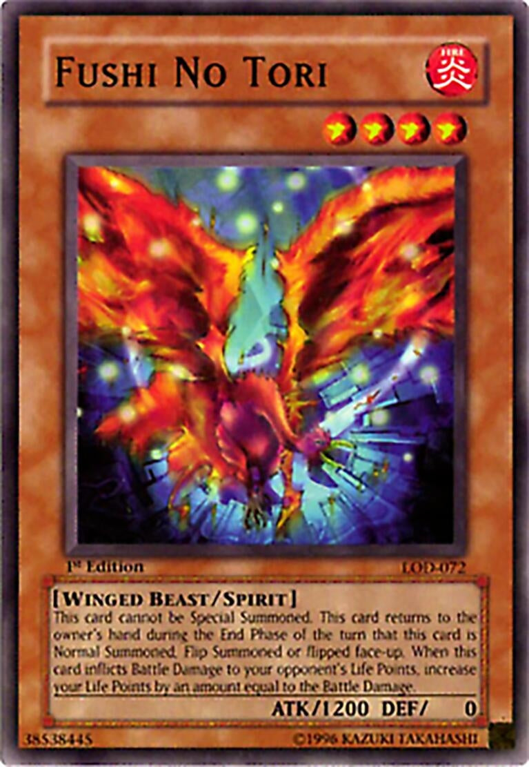 Image for Fushi No Tori (Legacy of Darkness (Worldwide English)) (LOD-EN072) - YuGiOh