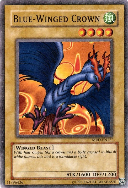 Image for Blue-Winged Crown (Metal Raiders (Worldwide English)) (MRD-EN122) - YuGiOh