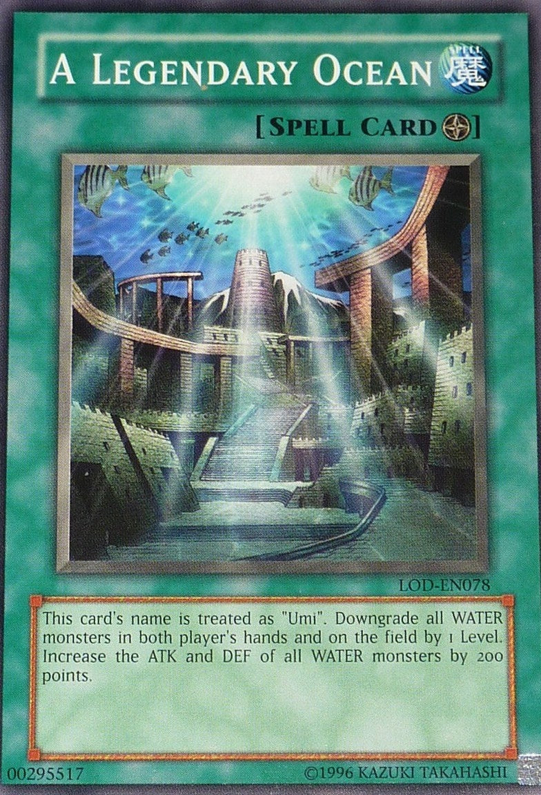 Image for A Legendary Ocean (Legacy of Darkness (Worldwide English)) (LOD-EN078) - YuGiOh
