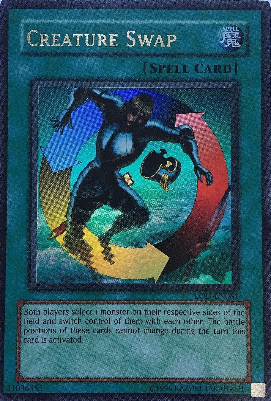 Image for Creature Swap (Legacy of Darkness (Worldwide English)) (LOD-EN081) - YuGiOh