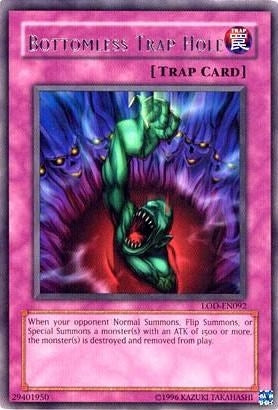 Image for Bottomless Trap Hole (Legacy of Darkness (Worldwide English)) (LOD-EN092) - YuGiOh