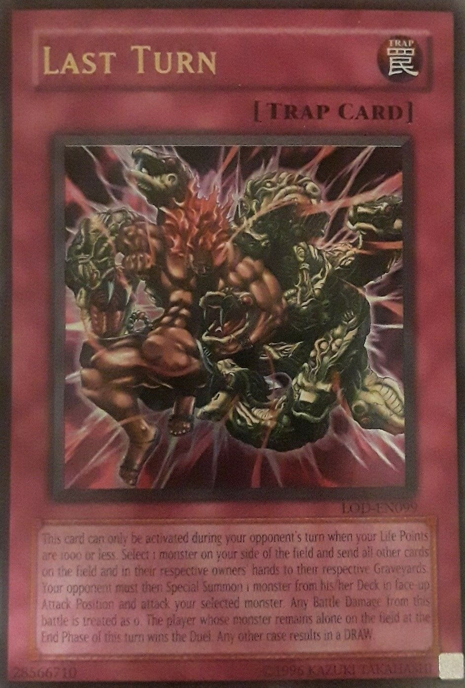 Image for Last Turn (Legacy of Darkness (Worldwide English)) (LOD-EN099) - YuGiOh