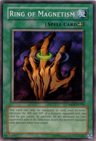Image for Ring of Magnetism (Metal Raiders (Worldwide English)) (MRD-EN139) - YuGiOh